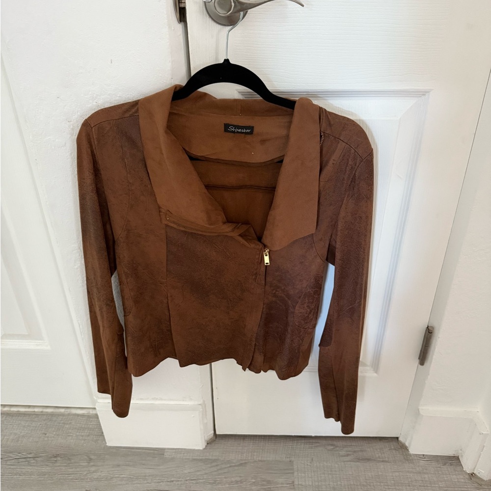 Jessica Simpson Tan Jacket Small